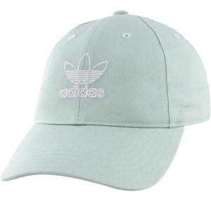 Adidas Light Green Baseball Cap • Trefoil Logo • Adjustable • OS